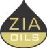 Logo featuring ZIA OILS text